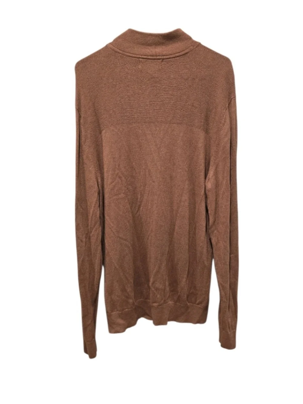 Banana Republic Men's Cashmere/Silk Blend Quarter-Zip Sweater Large